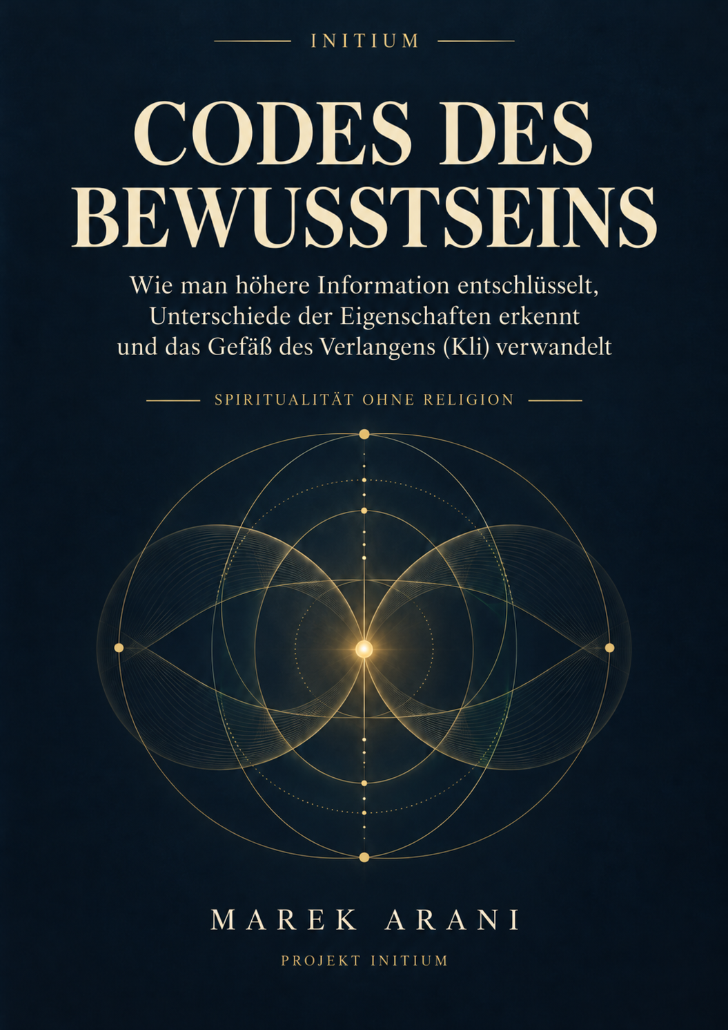 Deutscher Umschlagentwurf: Codes des Bewusstseins