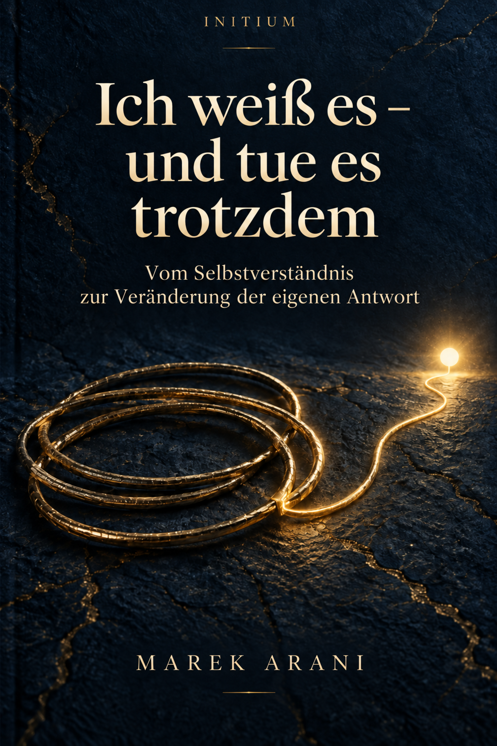 Deutscher Umschlagentwurf: Ich weiß es – und tue es trotzdem